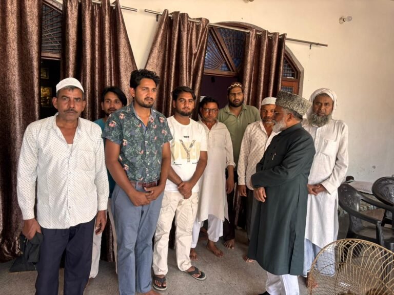 उत्तराखण्ड मदरसा शिक्षा बोर्ड के अध्यक्ष ने किया हरिद्वार के ग्राम बंदरजूड का दौरा
