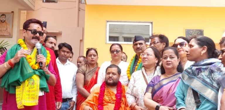 महामंडलेश्वर स्वामी रामेश्वरानंद सरस्वती बने भारतीय किसान यूनियन सर्व के राष्ट्रीय संरक्षक