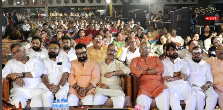 भागवत में शुकदेव जी का प्रवेश स्वयं भक्ति, ज्ञान और वैराग्य का अवतरण है-पुण्डीक गोस्वामी महाराज