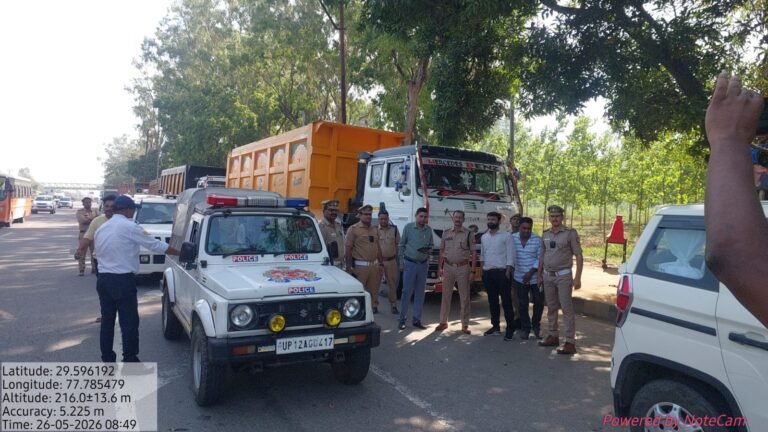 परिवहन विभाग ने नौ वाहनों पर लगाया 8,57,000 रुपए का जुर्माना