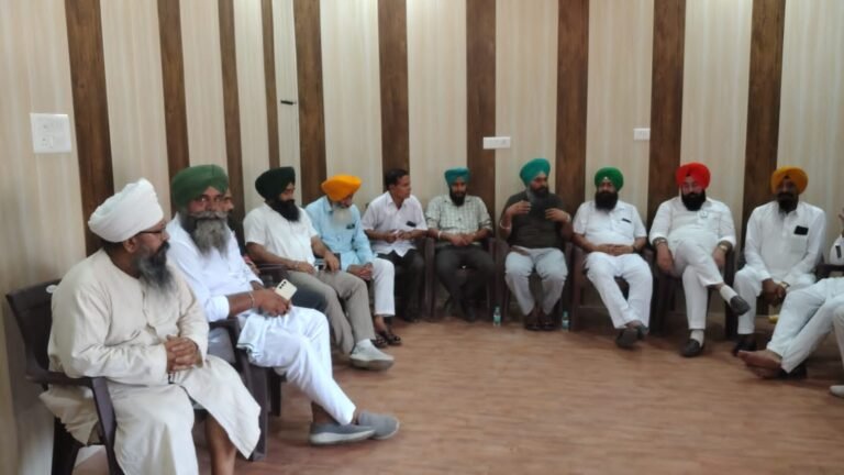 भाकियू टिकैत किसान कुंभ के लिए सिक्ख समाज करेगा लंगर की व्यवस्था