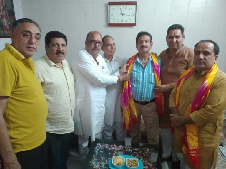 सुरेंद्र पुनियानी बने भाजपा बूथ 7 के अध्यक्ष