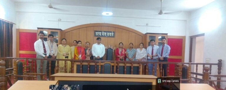 श्री राम कॉलेज ऑफ लॉ में विधिक प्राधिकरण सचिव का स्वागत
