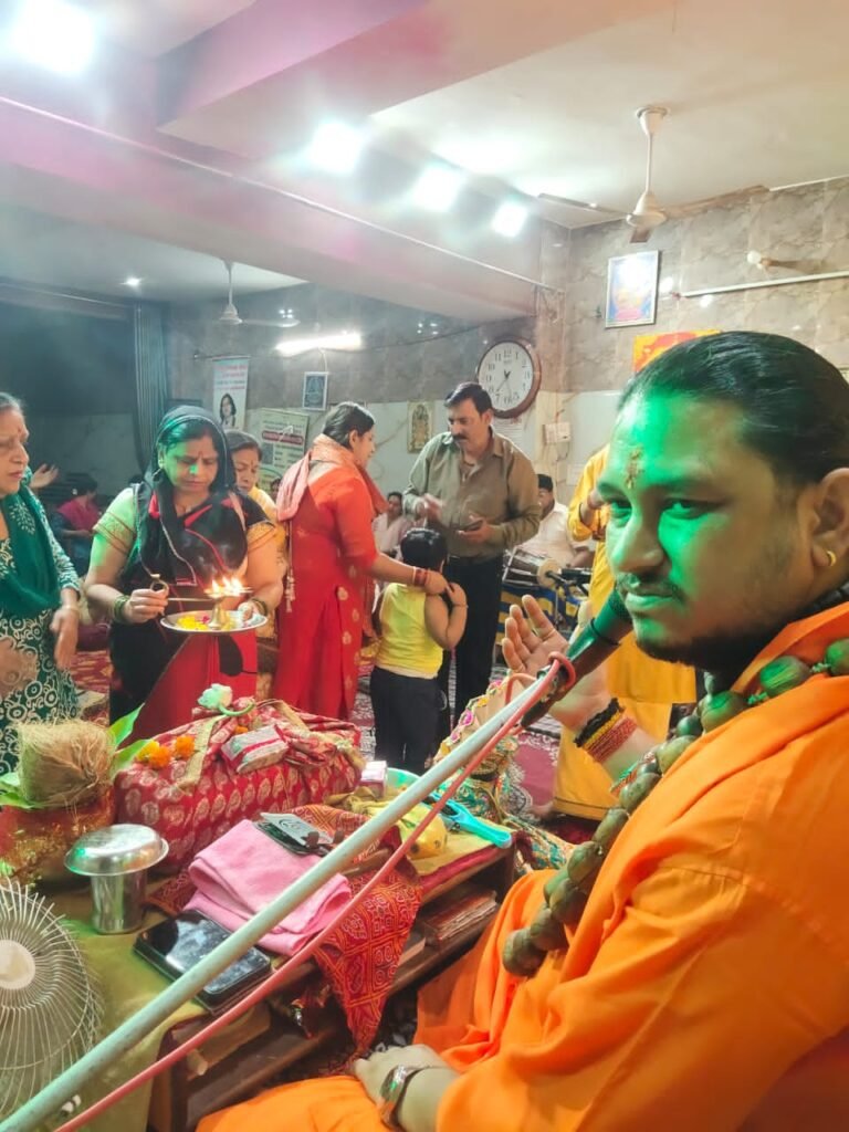 भगवान श्रीकृष्ण का वांग्मय स्वरूप है श्रीमद्भागवत कथा-पंडित पवन कृष्ण शास्त्री