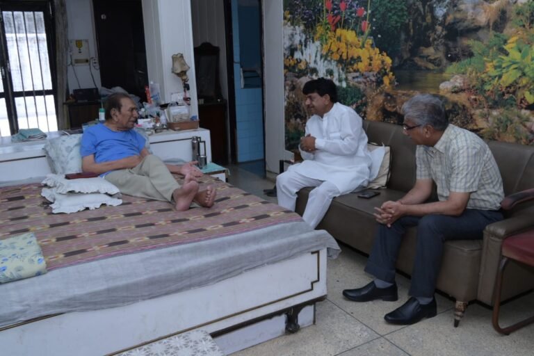 मंत्री कपिल देव अग्रवाल के प्रयासों से पीस लाइब्रेरी परिसर के समग्र विकास का मार्ग हुआ प्रशस्त
