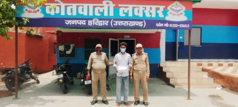जान से मारने की नीयत से गाली चलाने के आरोपी को पुलिस ने किया गिरफ्तार