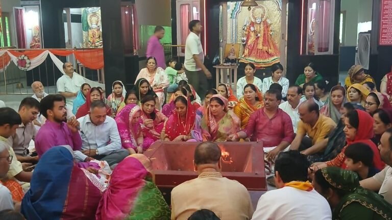 त्रिवेणी शुगर मिल खतौली में श्रीमद् भागवत कथा का समापन हवन-पूजन, पूर्णाहुति एवं विशाल भंडारे के साथ संपन्न