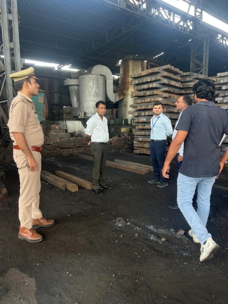 केन्द्रीय प्रदूषण नियंत्रण बोर्ड के अंतर्गत प्रशासन व पुलिस की 05 संयुक्त टीमों द्वारा विभिन्न औद्योगिक इकाईयों का किया औचक निरीक्षण