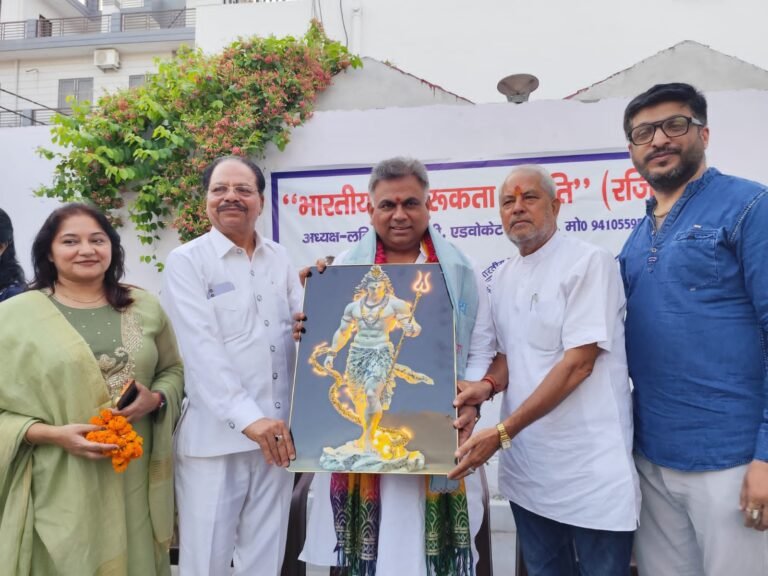 भारतीय जागरूकता समिति ने किया राज्यमंत्री नितिन गौतम का स्वागत