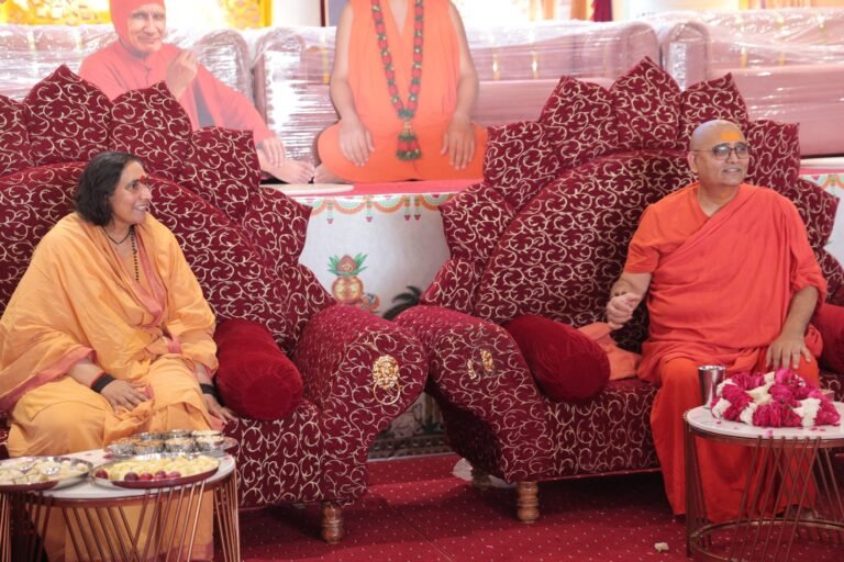 राष्ट्र की एकता अखण्डता कायम रखने में संत महापुरूषों की अहम भूमिका-साध्वी ऋतम्भरा