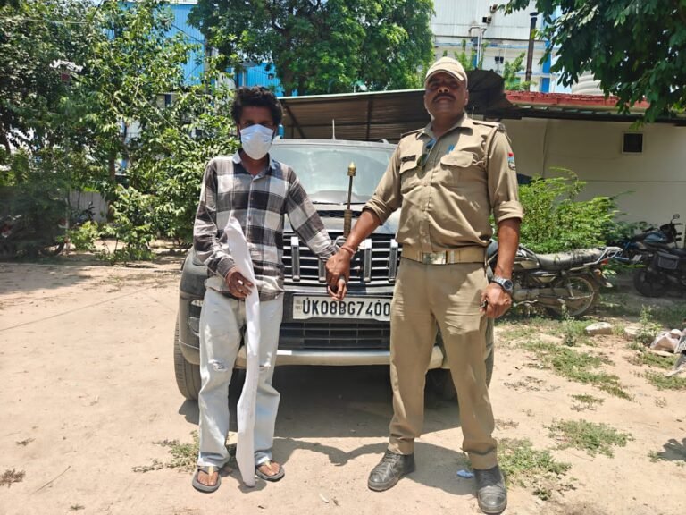सिडकुल हमले के मामले में फरार आरोपी गिरफ्तार