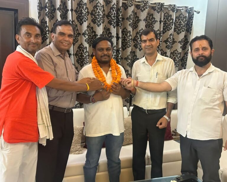 गौरव पाल बने राष्ट्रीय व्यापार मंडल युवा प्रकोष्ठ के हरिद्वार जिलाध्यक्ष