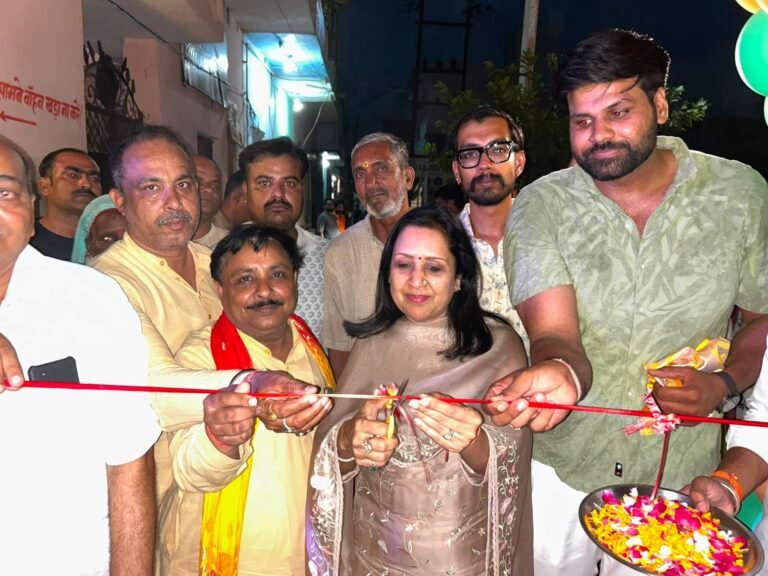 विकास की सौगात से जगमगाया कूकड़ा, पालिकाध्यक्ष  ने किया 28 लाख से तैयार पार्क का उद्घाटन