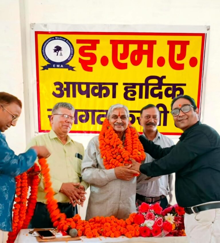डा.केपीएस चौहान चुने गए इएमए के राष्ट्रीय अध्यक्ष