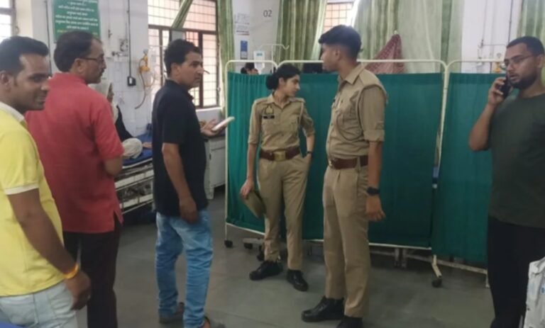 रथेड़ी में विवाहिता संदिग्ध परिस्थितियों में बुरी तरह झुलसी, दिल्ली रैफर