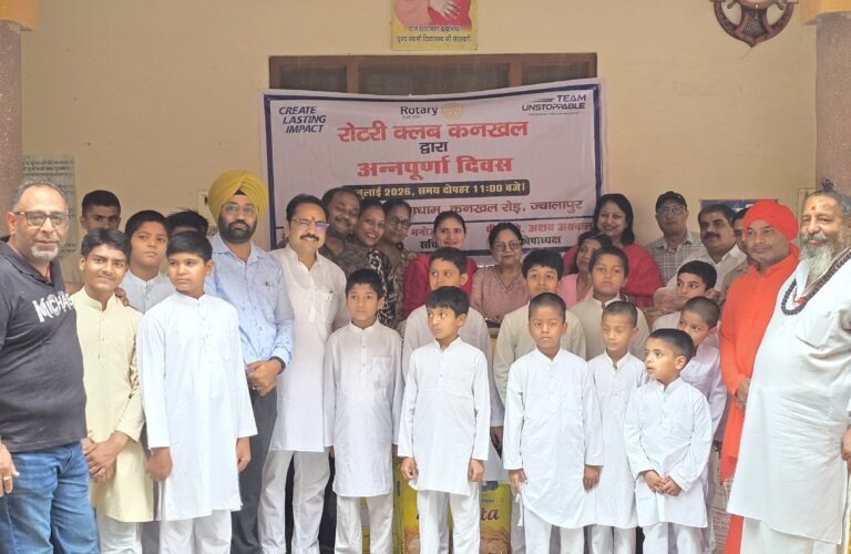 समाज के प्रत्येक वर्ग तक सेवा और सहयोग की भावना पहुंचाना ही सच्ची मानवता है-डा.विशाल गर्ग