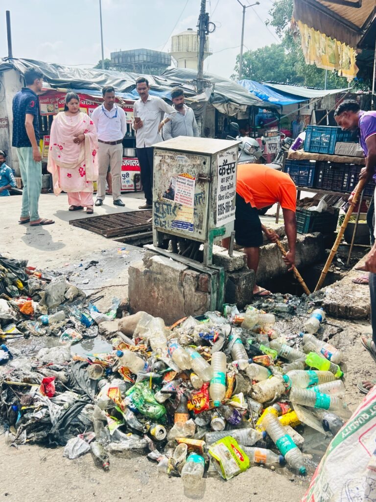 हरिद्वार मेयर किरण जैसल ने दिए नाला सफाई कार्य शीघ्र पूरा करने के निर्देश