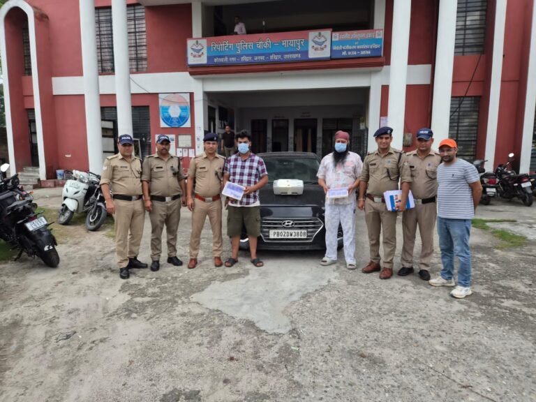 हरिद्वार नगर कोतवाली पुलिस ने किया नकली नोट गैंग के दो सदस्यों को पंजाब से गिरफ्तार