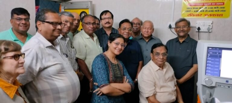 मुजफ्फरनगर में पहली बार वरदान आँखों के अस्पताल में लगी, अत्याधुनिक ग्लूकोमा (काला मोतिया) जांच मशीन