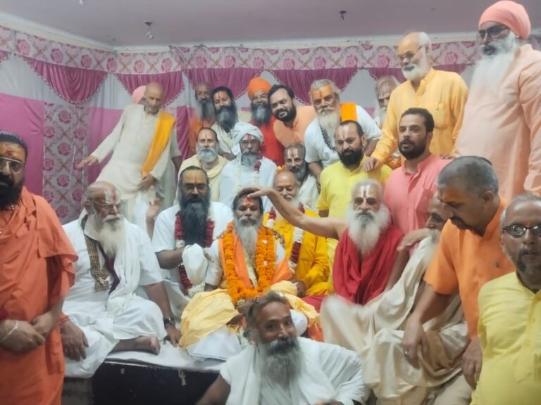 संत गुरूदेव दास बने श्री गुरू धाम आश्रम के उत्तराधिकारी महंत, गुरू परंपरा को आगे बढ़ाएंगे महंत गुरूदेव दास-बाबा हठयोगी