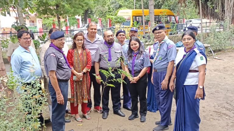 ग्रीन स्किल प्रोजेक्ट का भारत स्काउट एवं गाइड्स के राष्ट्रीय और अंतरराष्ट्रीय प्रतिनिधिमंडल ने किया निरीक्षण