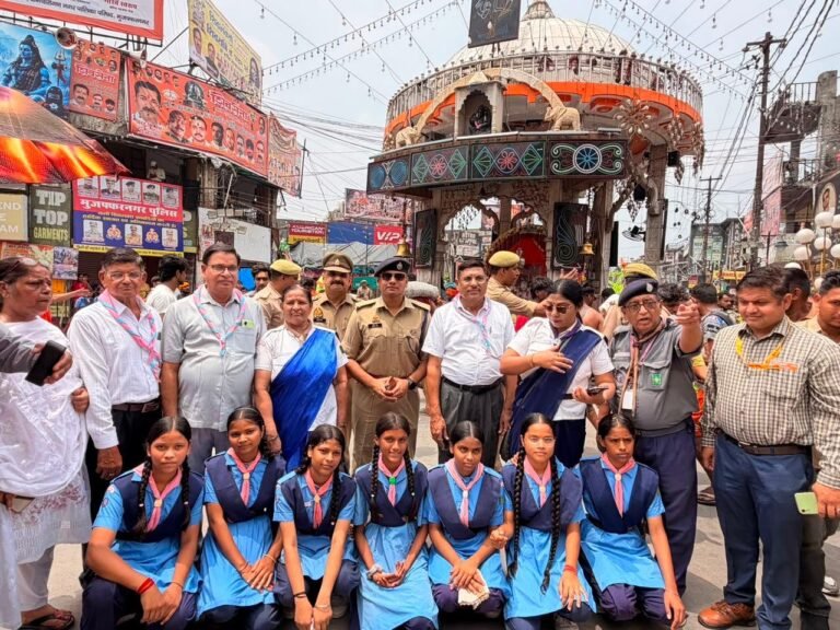 सेवा, समर्पण और संस्कार का संगम शिव चौक मुजफ्फरनगर में कांवड़ सेवा शिविर का शुभारंभ