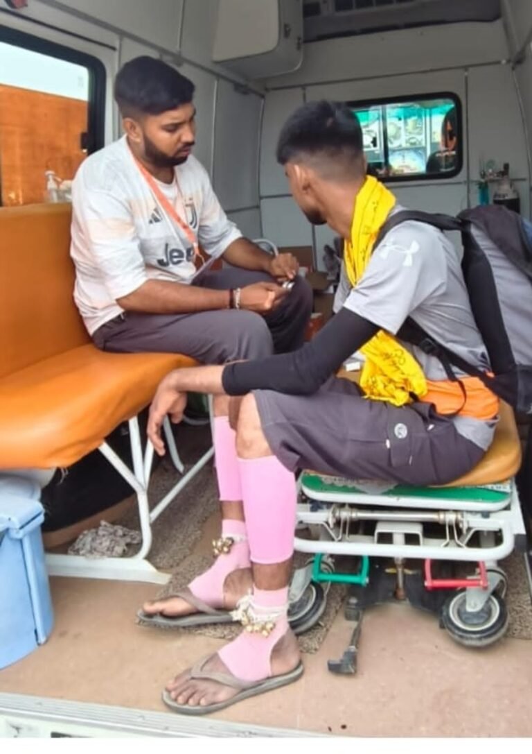 कांवड़ियों को निःशुल्क चिकित्सा सेवा उपलब्ध करा रहा जुबिलेंट भरतिया फाउंडेशन