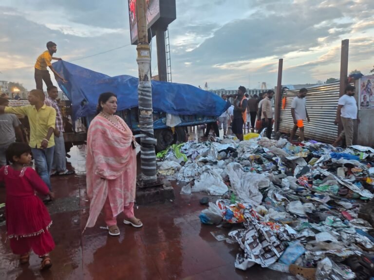 हरिद्वार मेयर किरण जैसल ने किया सफाई अभियान का निरीक्षण