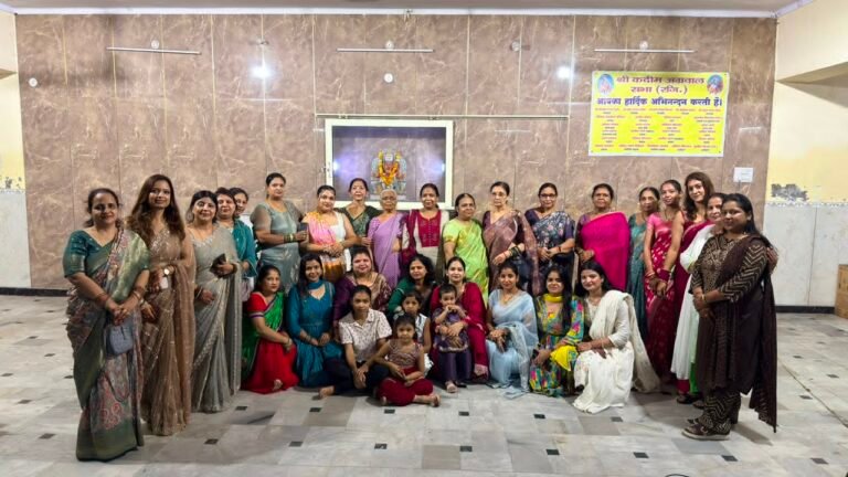 श्री कदीम अग्रवाल सभा अब्बूपुरा में धूमधाम से मनाया हरियाली गया तीज समारोह