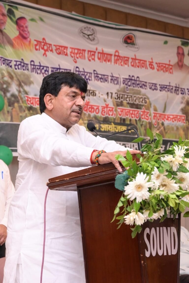 सपा सरकार में किसान उपेक्षित थे, डबल इंजन सरकार ने किसान को सम्मान, सुरक्षा और समृद्धि दी– कपिल देव