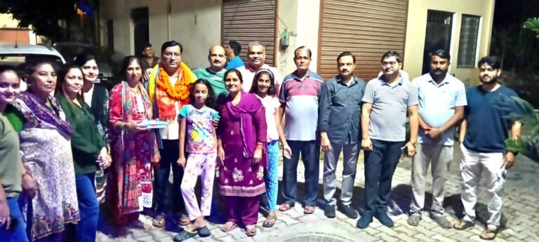 पार्षद नामित होने पर समर्थकों ने दी लव शर्मा को बधाई और शुभकामनाएं