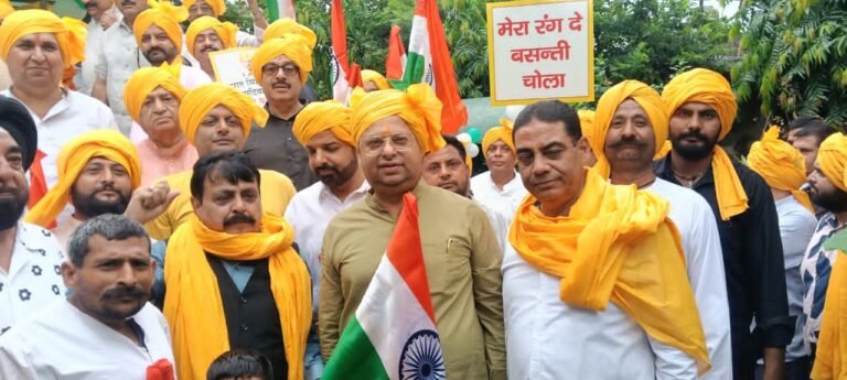 भारतीय आज़ादी के परवाने शहीदे आज़म भगत सिंह जी का जन्मदिन धूमधाम से मनाया गया