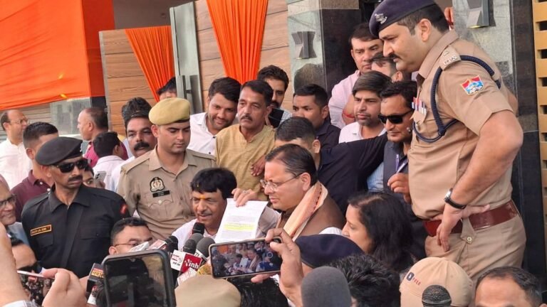 मेरठ–मुज़फ्फरनगर–रुड़की–हरिद्वार–ऋषिकेश RRTS कॉरिडोर को लेकर मुख्यमंत्री पुष्कर धामी से मंत्री कपिल देव ने किया विशेष आग्रह