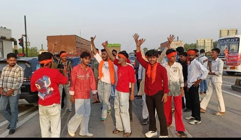 जग्गाहेड़ी टोल विवाद के बाद प्रदर्शन, कंपनी के प्रबंधक समेत अन्य टोलकर्मियों के खिलाफ रिपोर्ट दर्ज