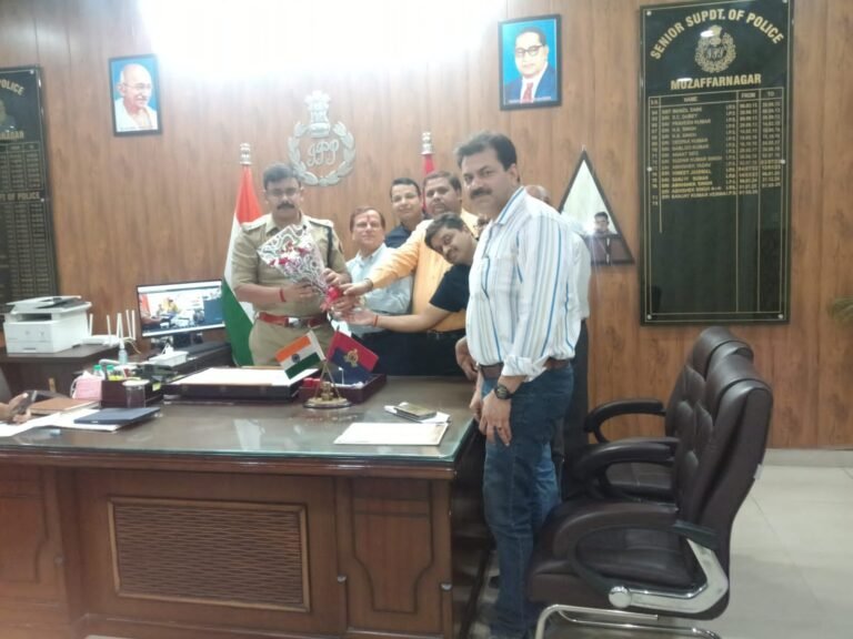 एसएसपी से मिला लघु उद्योग भारती प्रतिनिधिमंडल