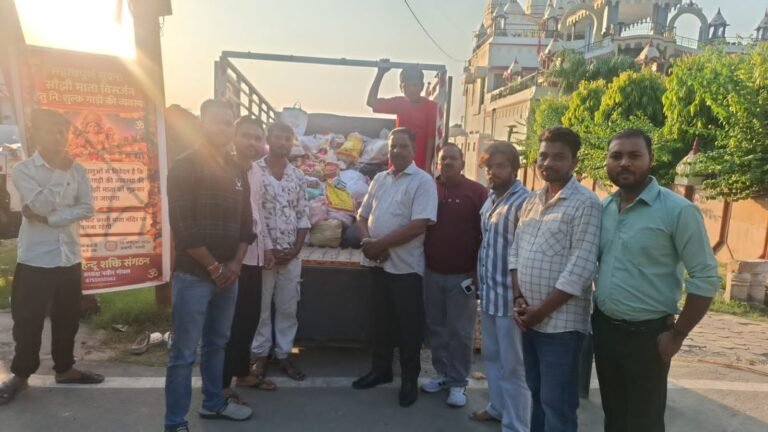 शुक्रताल में देवी प्रतिमाओं के विसर्जन की व्यवस्था का हिंदू समाज ने किया स्वागत