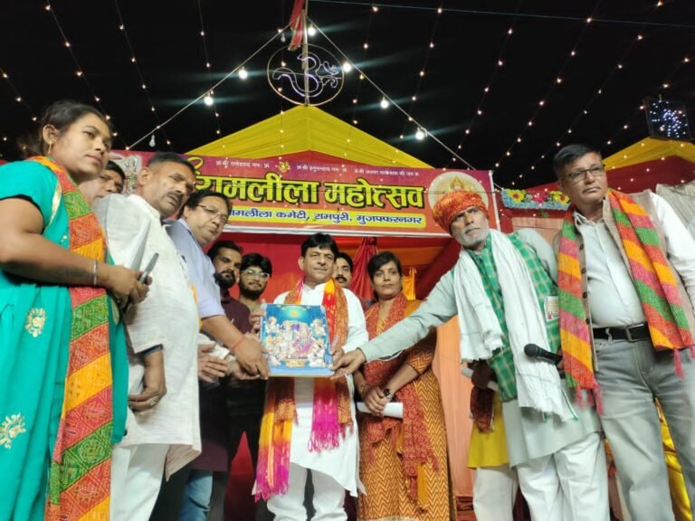 श्री रामपुरी रामलीला में विभिन्न लीलाओं का दिखाया मंचन