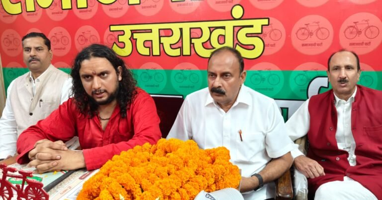 उत्तराखंड में मजबूत हो रही सपा-सत्येंद्र कुमार राय